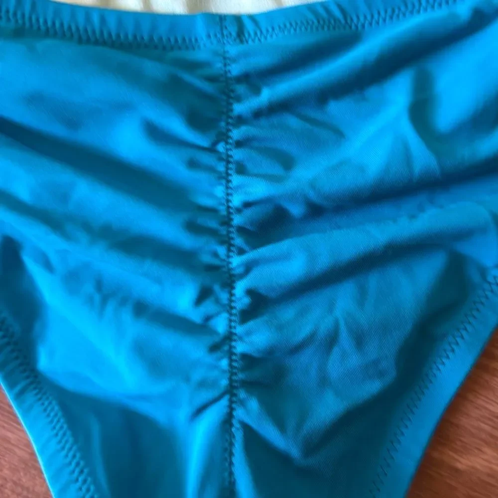 Blue Bikini Bottoms Size L